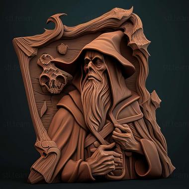 3D model Rogue Wizards game (STL)